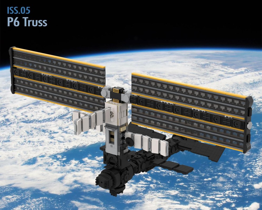 Lego ISS.05 - P6 Truss