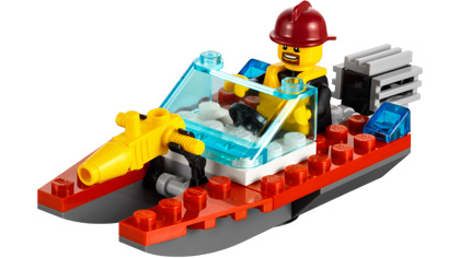 Lego Fire Speedboat