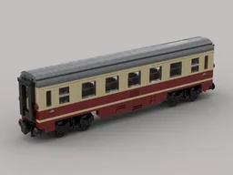 First class TEE/IC Eurofima wagon Avmz from the German Federal Railroad