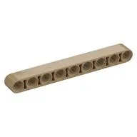 Technic Beam 1 x 9 Thick / Dark Tan