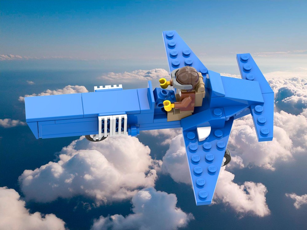 Lego Caudron Rafale C.460 Renault v01