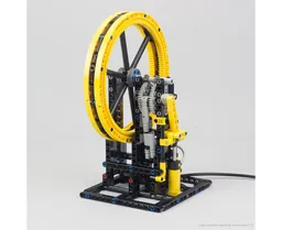 Vertical Lego Pneumatic Engine
