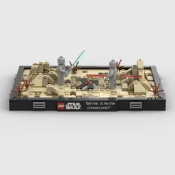 Kenobi vs. Maul Diorama (Rebels)