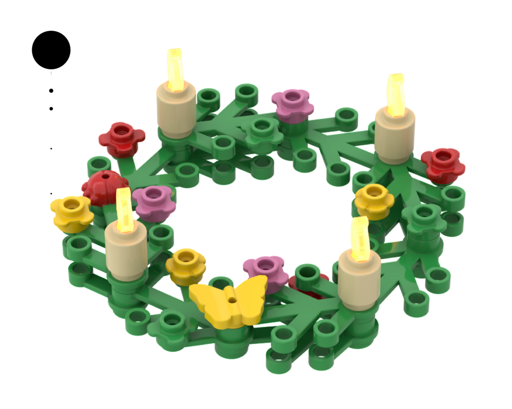 Lego Advent wreath
