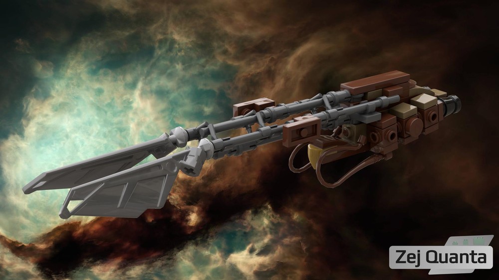 Lego MOC | EVE Online - Hound Covert Ops Frigate