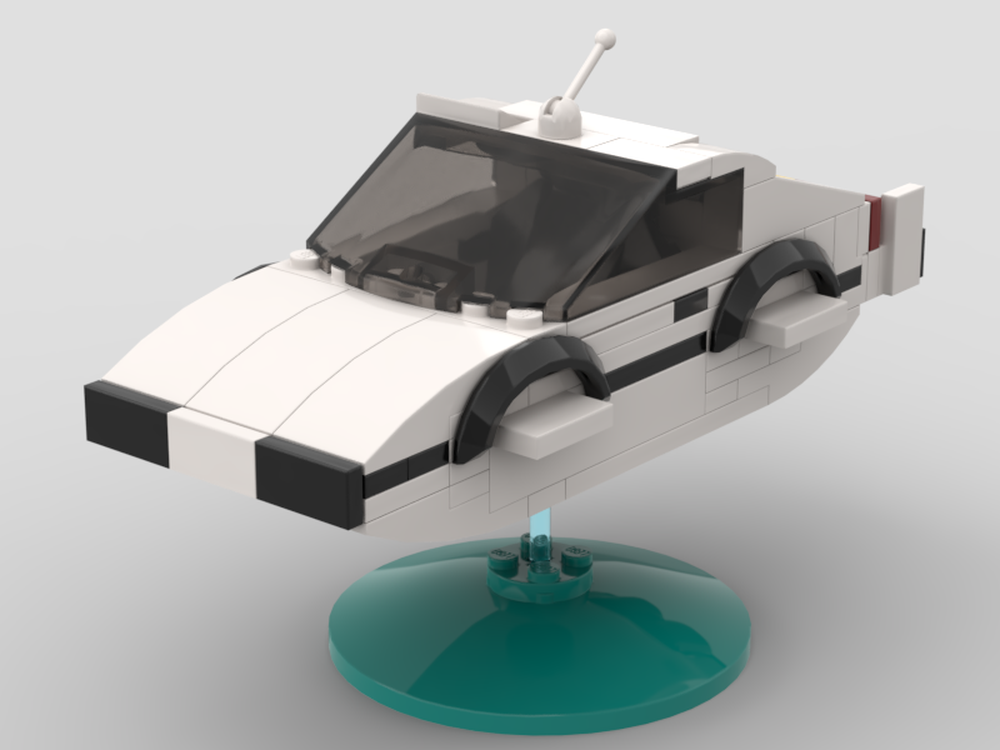 Lego Compacted racer - 007's submersible Lotus Esprit