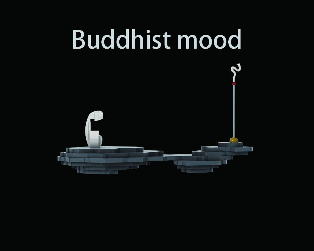 Lego Buddhist mood