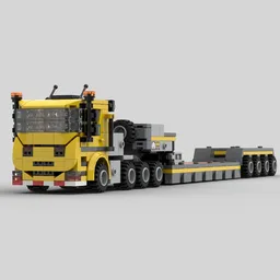 Construction Heavy Low-Loader