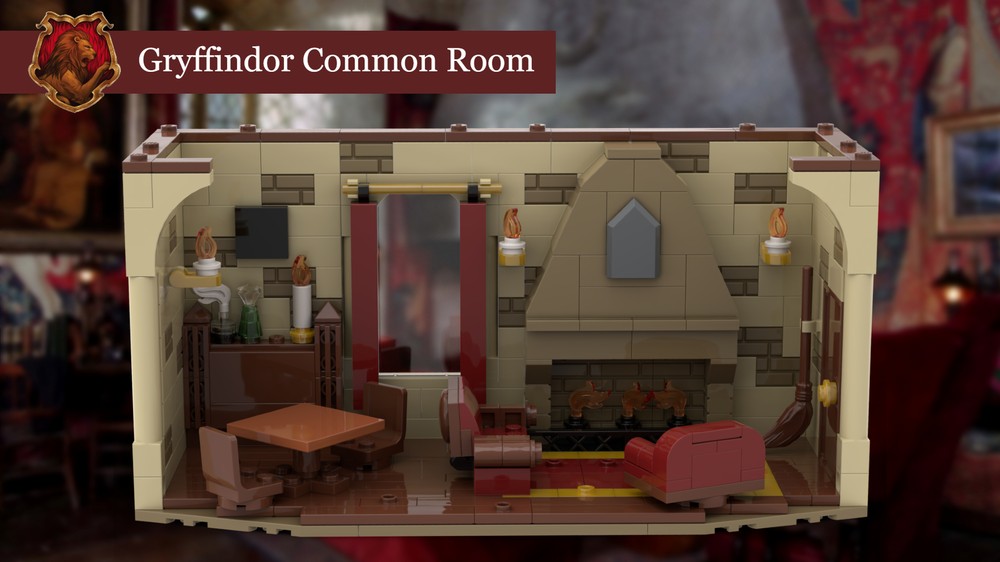 Lego Common Room- Lion