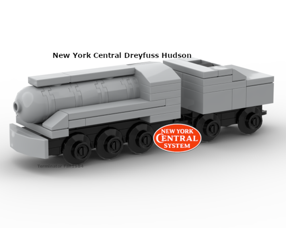 Lego Mini New York Central Dreyfuss Hudson