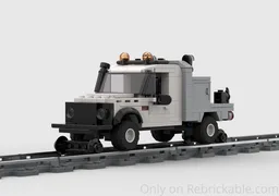 Hi-Rail Defender Pickup Truck