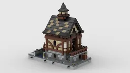 Mini-Medieval-Modulars 38 - "Watermill"