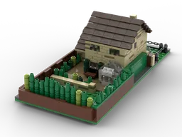 HP - 4 Privet drive Micro Scale