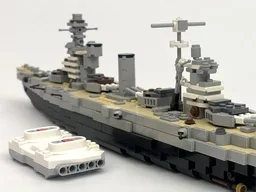 1:350 Russian Battleship Gangut / October Revolution (Powered Up)