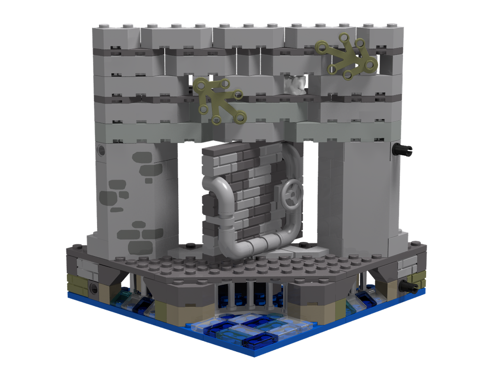 Lego TMNT:Sewer - Additional wall 4