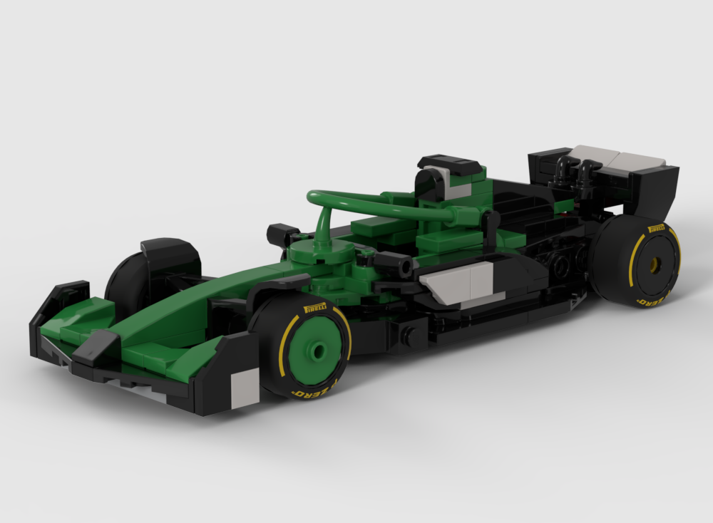 Lego 77247 MOC (Sauber C45 F1 2025 Race Car)