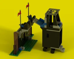6059 Siege Tower & Rampart