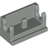 Hinge Brick 1 x 2 Base / Light Gray