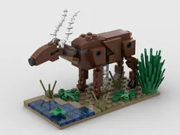 Elk Diorama