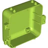 Pod, Square 3 x 8 x 6 2/3 [Female] / Lime