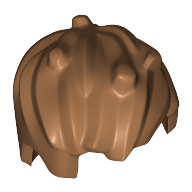 Lego Hair Short, Messy / Medium Nougat