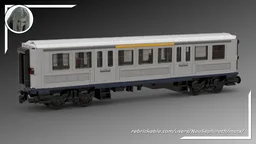 "Silberling" 1st class passenger wagon