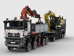 Flatbed trailer for set 42043