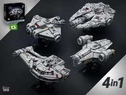 75375 Alternate 4 in 1 Bundle: Outrider + Razor Crest + Ghost + Otana