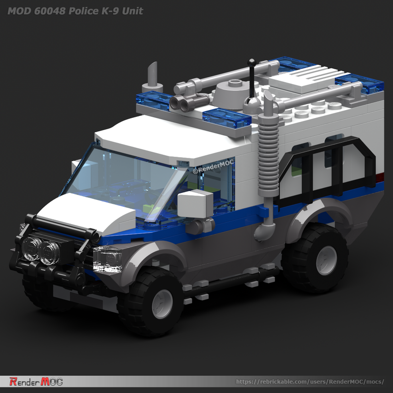 Lego MOD 60048 Police K-9 Unit