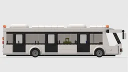 Airport shuttle bus