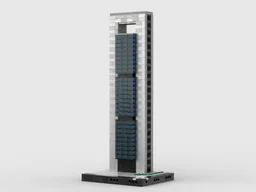 Torre Cespa at 1/650th Scale