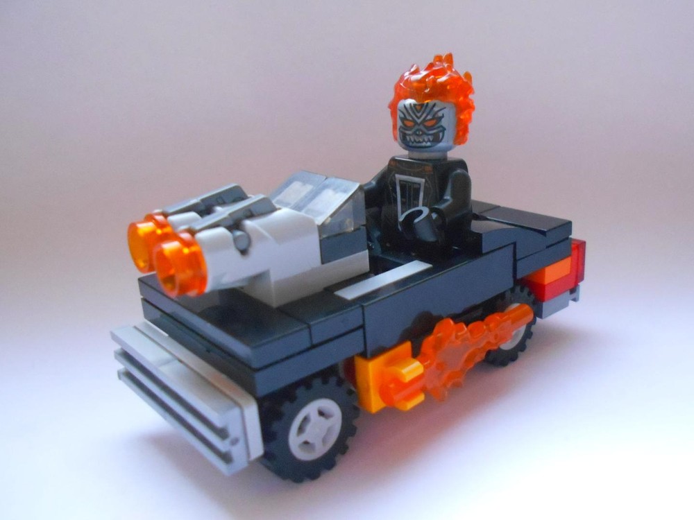 Lego microfighter ghost rider 's dodge charger