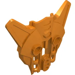 Large Figure Shield, Type 2 / Orange
