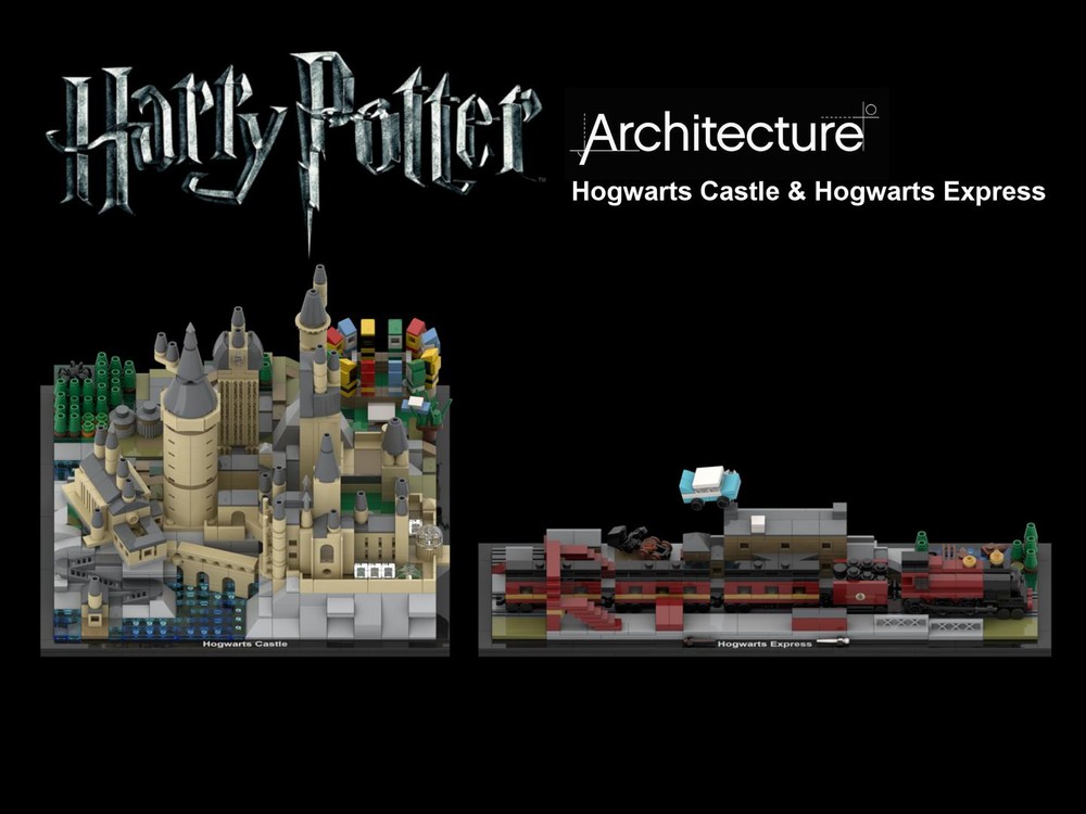 Lego Harry Pоtter Architecture Bundle - Hоgwarts Castle and Hоgwarts Express at Hogsmeade