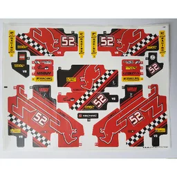 Sticker Sheet for Set 8041-1 / [No Color/Any Color]