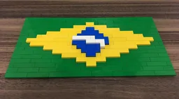 Brazilian Flag (3D version)