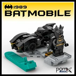 Micro 1989 Batmobile (2022)