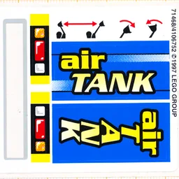Sticker Sheet for Set 8439-1, 8459-1, 8464-1 / [No Color/Any Color]