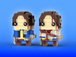 Lucy MacLean Brickheadz LEGO MOC - Amazon Prime Fallout