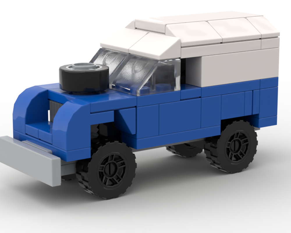 Lego Land Rover Series III "van"