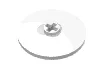 Technic Disc 3 x 3 / White