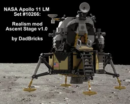 NASA Apollo 11 LM Realism mod-Ascent Stage v1.0