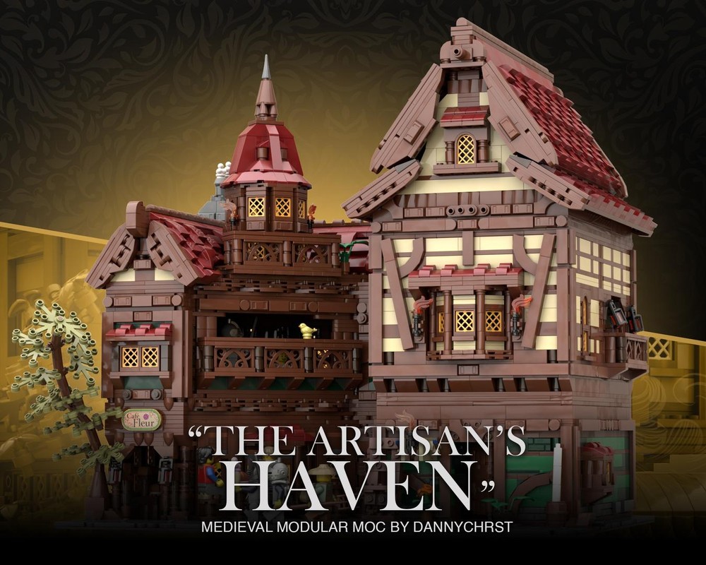 Lego MEDIEVAL MODULAR SERIES 1 - THE ARTISAN'S HAVEN
