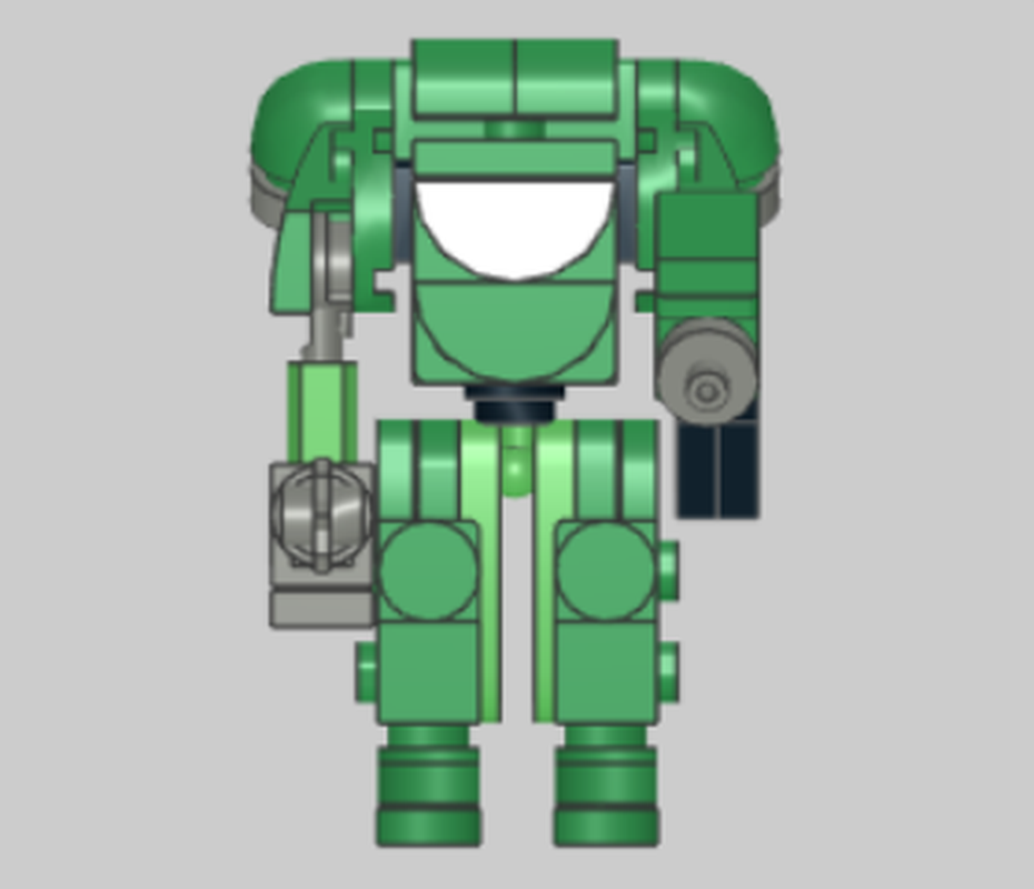 Lego Dark Angels Space Marine