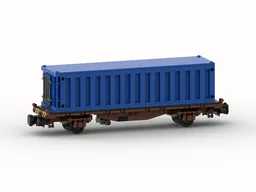 Freight Wagon "Lgjs 598" with 40ft container (8w)