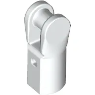 Bar Holder with Hole and Bar Handle / White