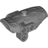 Lego Large Figure Limb Cover / Back Plate (Hydruka) / Flat Silver