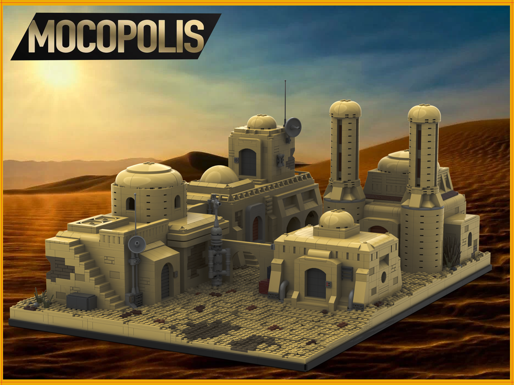 LEGO MOC SW Tatooine Mos Eisley Cantina #2 | PDF instructions (NO PARTS)