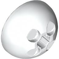 Lego Dome Hemisphere 3 x 3 Ball Turret / White