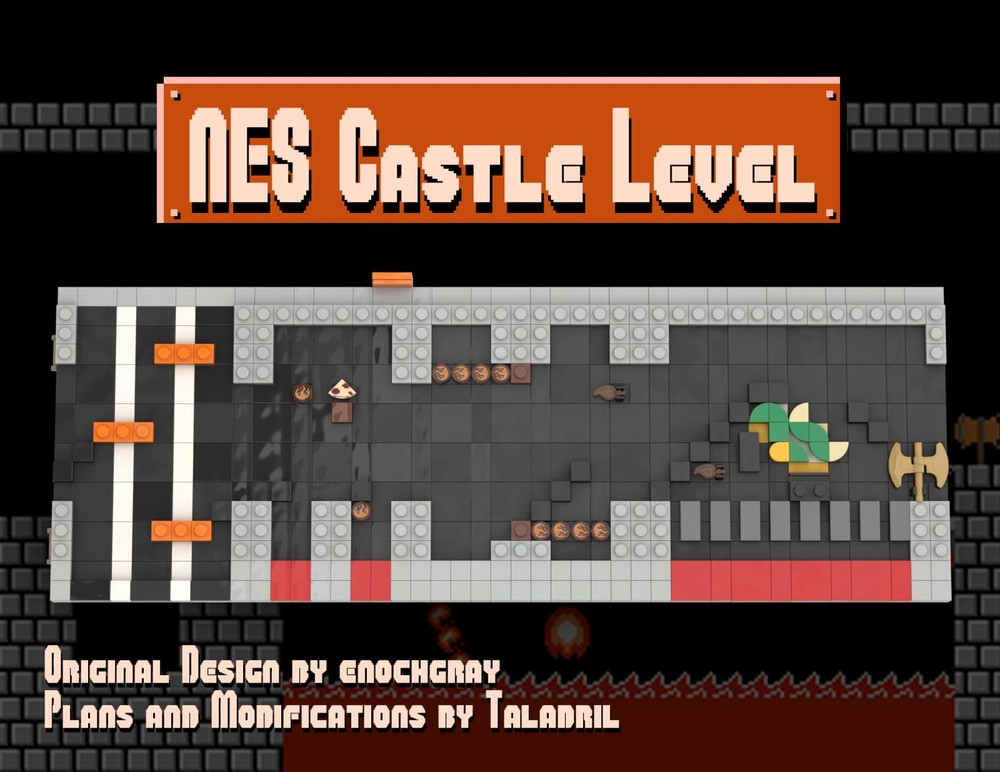 Lego Nintendo 71374 NES Castle Level